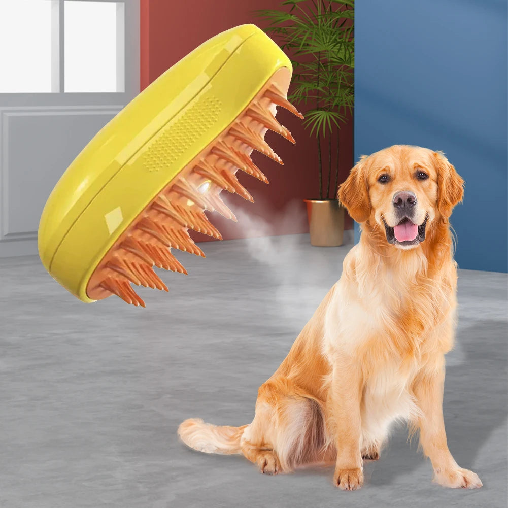 3-in-1 Steamy Pet Brush