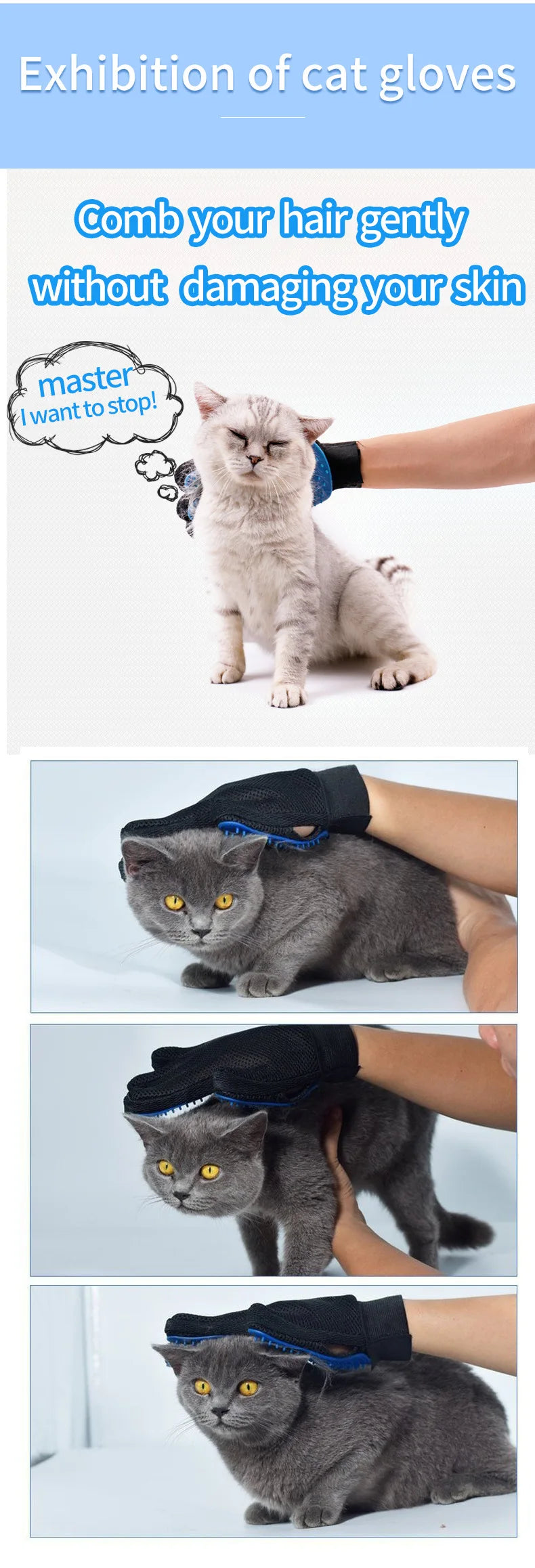 Magic Pet Grooming Glove