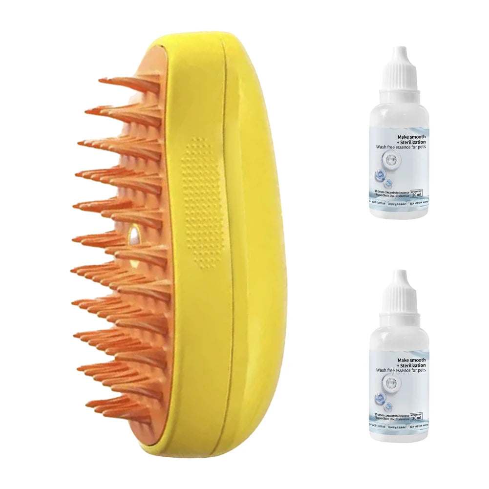 3-in-1 Steamy Pet Brush