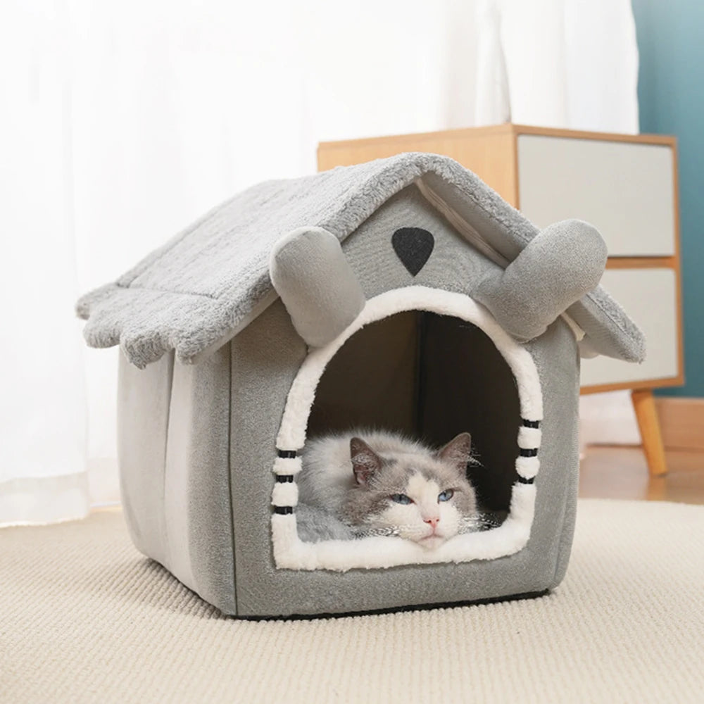Cozy Detachable Cat House