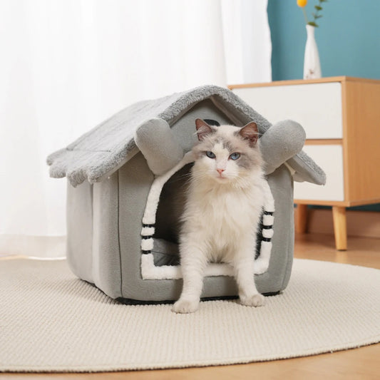 Cozy Detachable Cat House