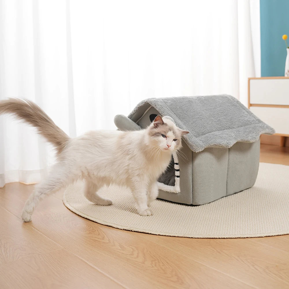 Cozy Detachable Cat House