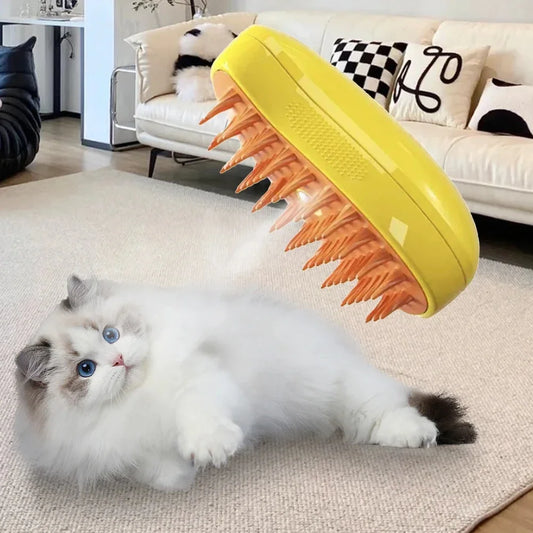 3-in-1 Steamy Pet Brush