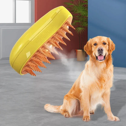 3-in-1 Steamy Pet Brush