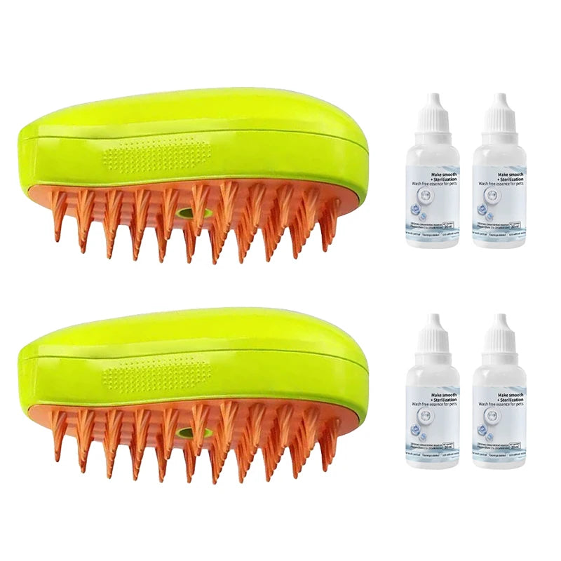 3-in-1 Steamy Pet Brush